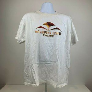 Mars 2112 T Shirt XL Men's White Chicago Illinois